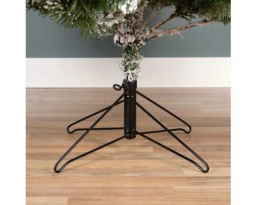 ALBERO NATALE PVC IMPERIAL PINE INNEVATO Ø157X H.270CM