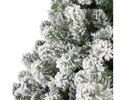ALBERO NATALE PVC IMPERIAL PINE INNEVATO Ø157X H.270CM