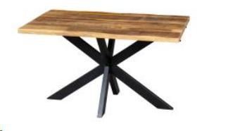 TAVOLO ALL.TRAIL LEGNO MANGO CM.200/280X100X78H