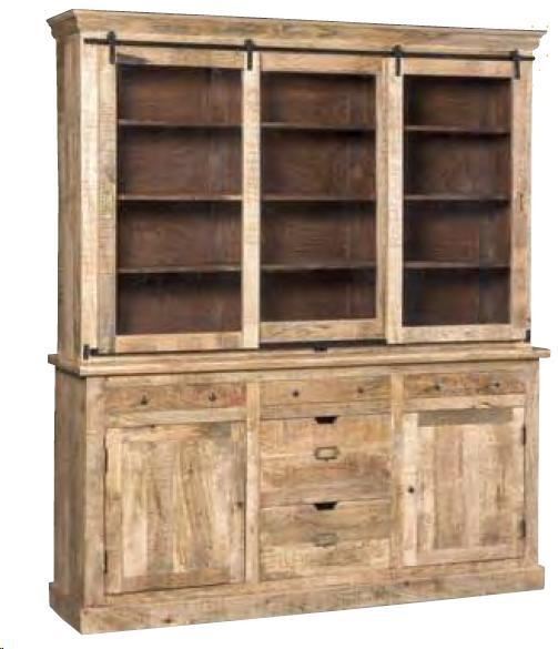 CREDENZA DC VITTORIA CM.193X47X220H LEGNO DI MANGO