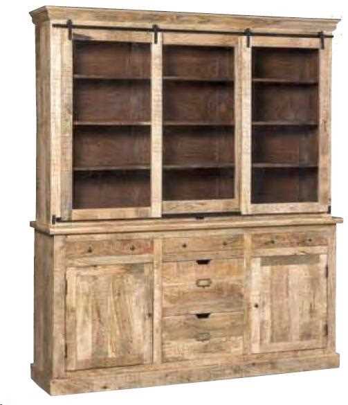 CREDENZA DC VITTORIA CM.193X47X220H LEGNO DI MANGO