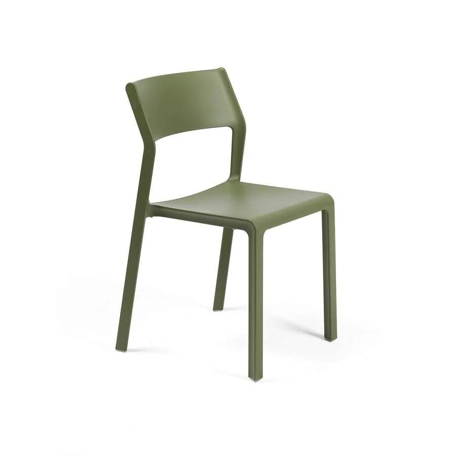 SEDIA IN POLIPROPILENE TRILL BISTROT AGAVE CM.45,5X52XH83