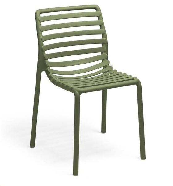 SEDIA ESTERNO POLIPROPILENE DOGA BISTROT AGAVE CM53X55XH83