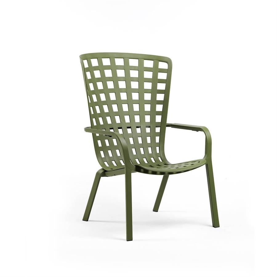POLTRONA DA GIARDINO RELAX FOLIO AGAVE CM.72X81XH113