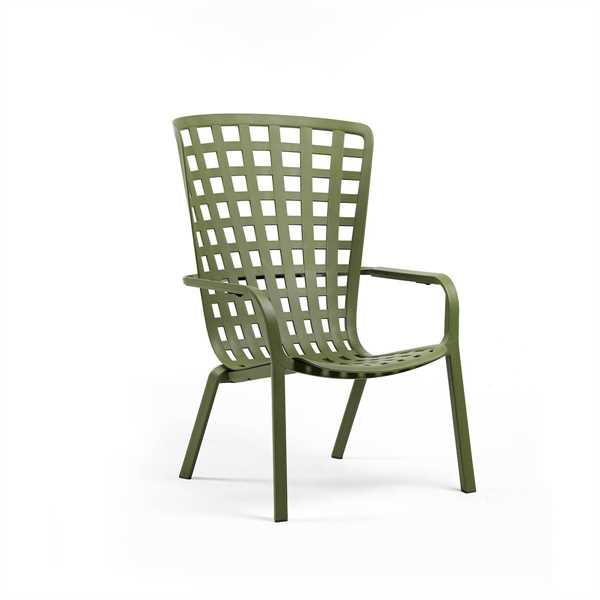 POLTRONA DA GIARDINO RELAX FOLIO AGAVE CM.72X81XH113