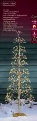 ALBERO IN FER./CEMENTO M.LED ORO/BIA.CALD/CLASS.D.45XH.120CM