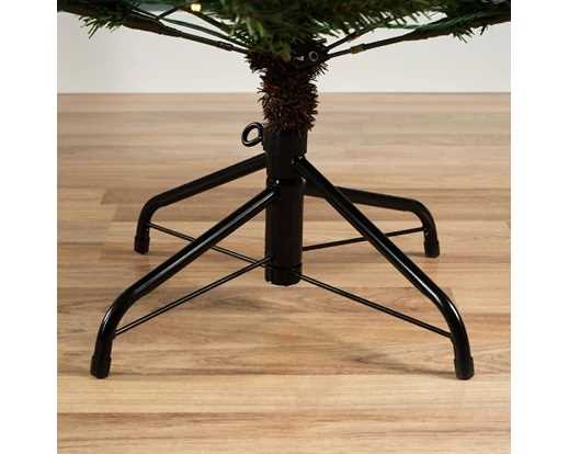 ALBERO NATALE PE/PVC ALLISON 320LED L.CALDA/CLAS.Ø112XH180CM