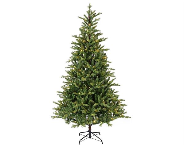 ALBERO NATALE PE/PVC ALLISON 430LED L.CALDA/CLAS.Ø127XH210CM