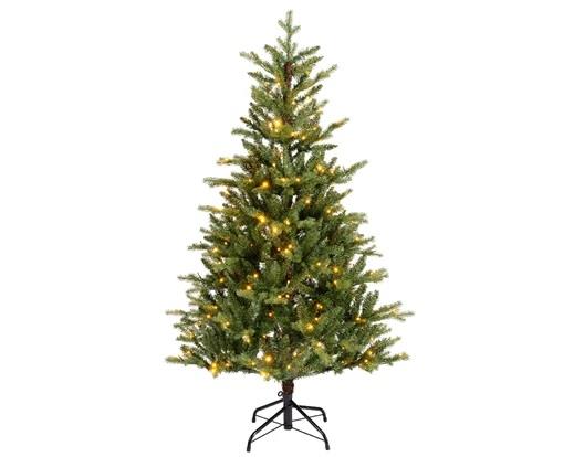 ALBERO NATALE PE/PVC ALLISON 430LED L.CALDA/CLAS.Ø127XH210CM