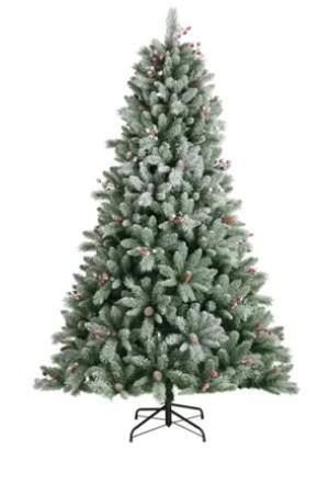 ALBERO NATALE PE/PVC WINDHAM INNEVATO Ø130XH.210CM