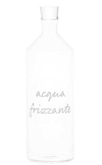 BOTTIGLIA  ACQUA FRIZZANTE VETRO