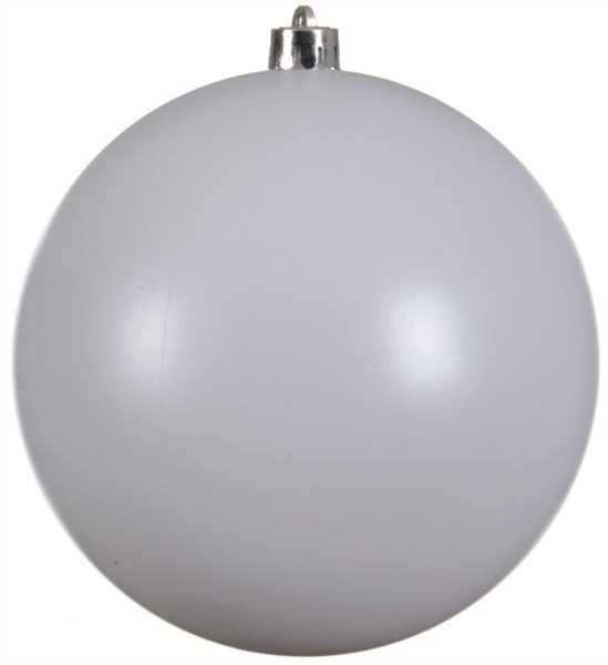 SFERA NATALE POLISTIRENE OPACA D.14CM WINTER WHITE