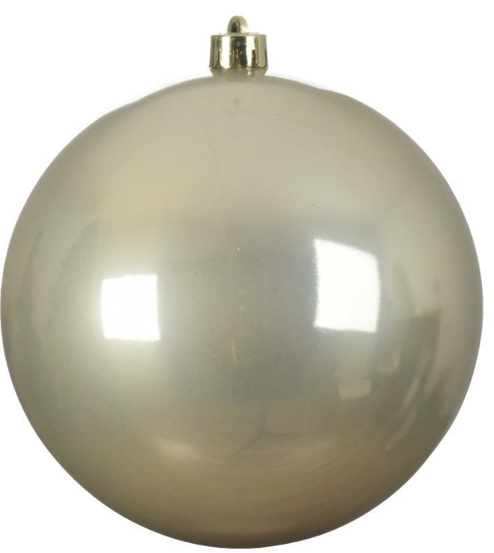 SFERA NATALE POLISTIRENE LUCIDA D.14CM PEARL