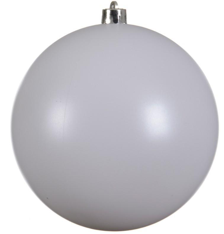 SFERA NATALE POLISTIRENE OPACA D.20CM WINTER WHITE