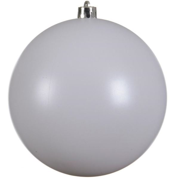 SFERA NATALE POLISTIRENE OPACA D.20CM WINTER WHITE