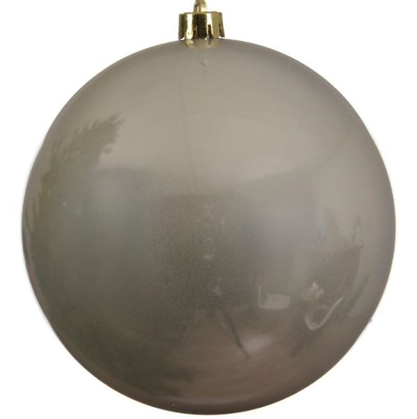 SFERA NATALE POLISTIRENE LUCIDA D.20CM PEARL