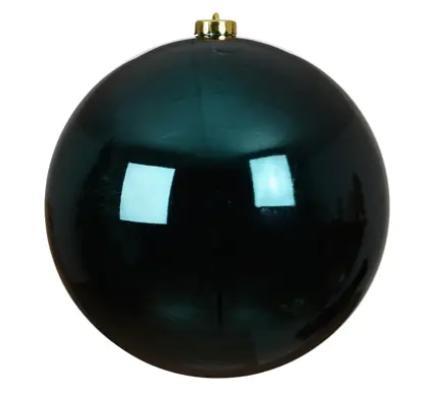 SFERA NATALE POLISTIRENE LUCIDA D.20CM EMERALD