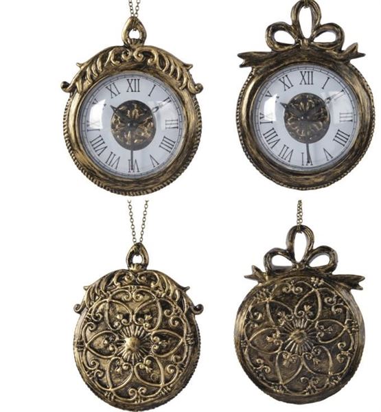 PENDENTE OROLOGIO IN PVC 2ASS 11.5X2.2XH.13CM