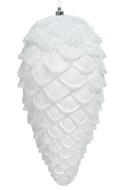 PIGNA PVC GLITTER BIANCA D.12XH.26.5 CM