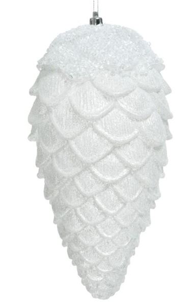 PIGNA PVC GLITTER BIANCA D.12XH.26.5 CM