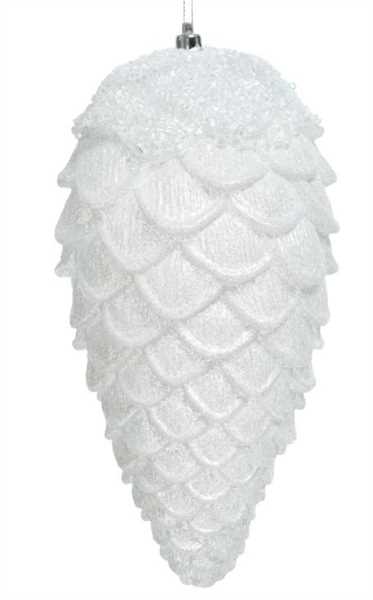 PIGNA PVC GLITTER BIANCA D.12XH.26.5 CM