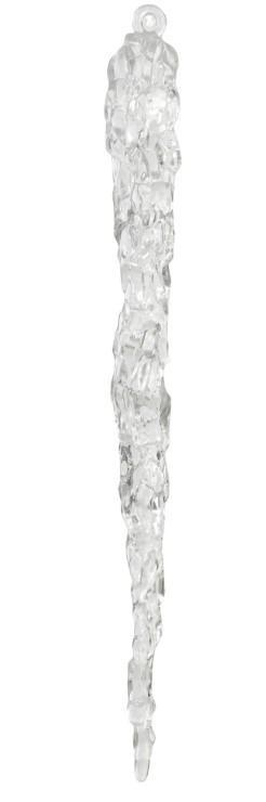 PENDENTE GHIACCIOLO PVC  1.9X1.3XH.18.5CM