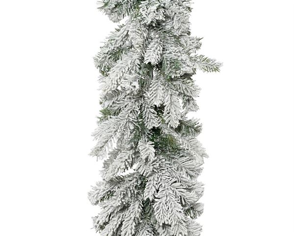GHIRLANDA NATALE PE/PVC GRANDIS INNEVATA CMØ30 H270 370RAMI