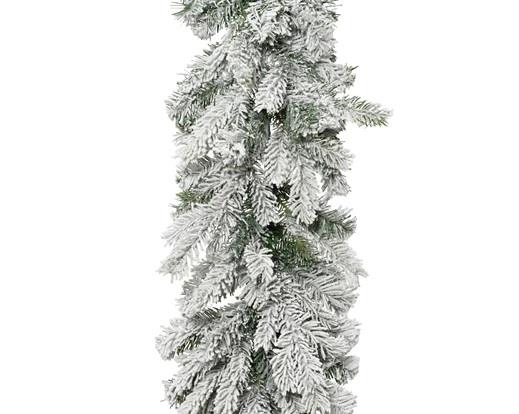 GHIRLANDA NATALE PE/PVC GRANDIS INNEVATA CMØ30 H270 370RAMI