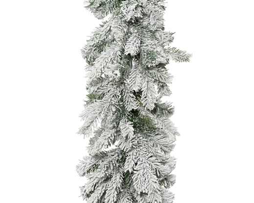 GHIRLANDA NATALE PE/PVC GRANDIS INNEVATA CMØ30 H270 370RAMI