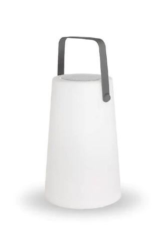 CASSA BLUETOOTH LUMINOSA NOMADA RGB+BIANCO CM.Ø19XH30