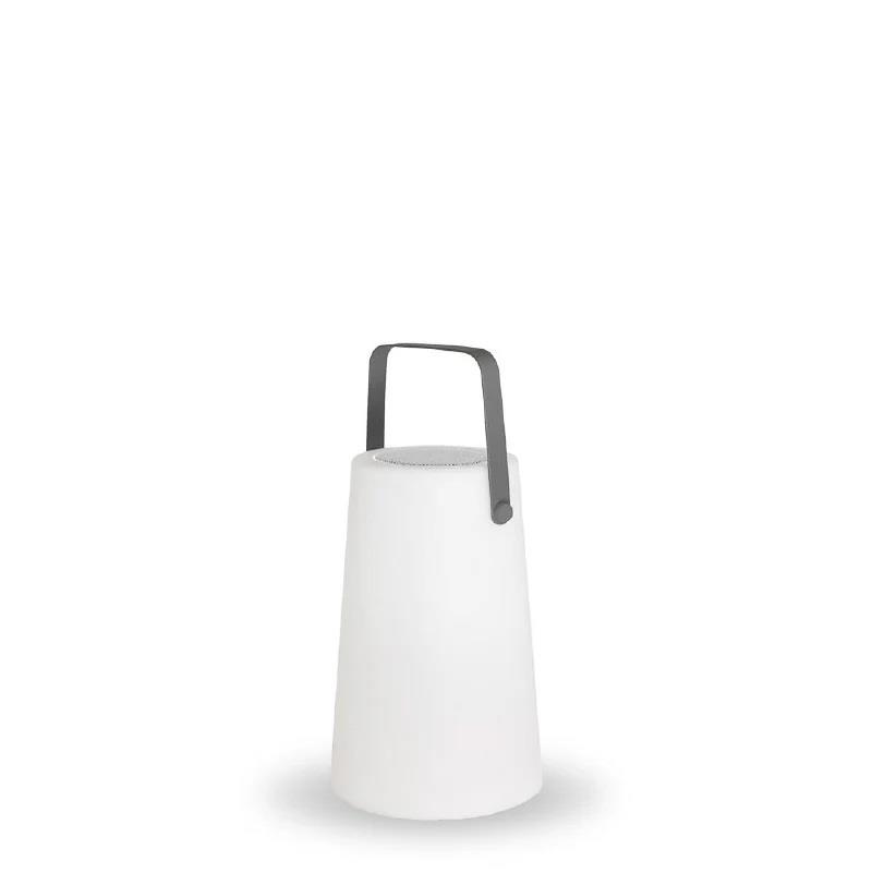 CASSA BLUETOOTH LUMINOSA NOMADA RGB+BIANCO CM.Ø19XH30