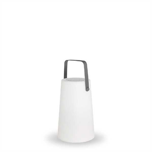 CASSA BLUETOOTH LUMINOSA NOMADA RGB+BIANCO CM.Ø19XH30