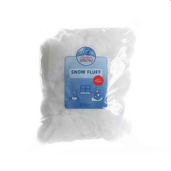 NEVE IN POLIESTERE FLUFF BIANCA 200g