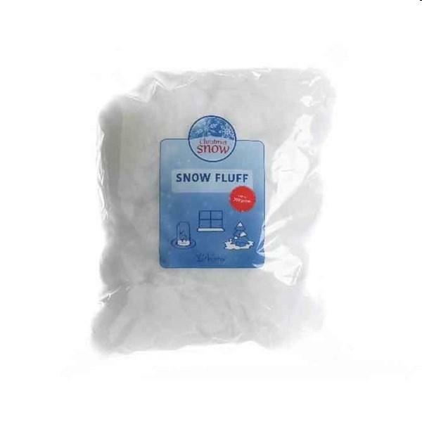 NEVE IN POLIESTERE FLUFF BIANCA 200g