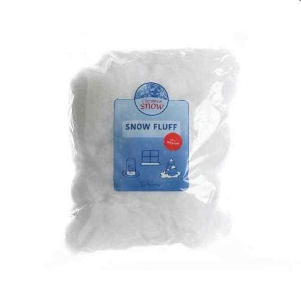 NEVE IN POLIESTERE FLUFF BIANCA 200g