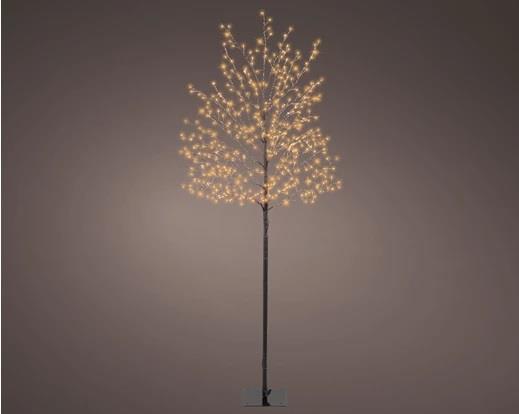 ALBERO PVC NERO 480 MICROLED L.CLASSIC CM Ø30XH150