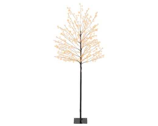 ALBERO PVC NERO 480 MICROLED L.CLASSIC CM Ø30XH150
