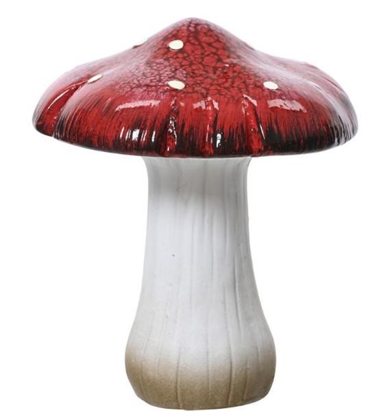 FUNGO TERRACOTTA D.15.3XH.18.6CM