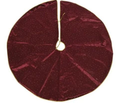 COPRIBASE ALBERO IN POLIESTERE ROSSO Ø120CM