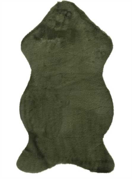 TAPPETO POLIESTERE VERDE 90X50CM
