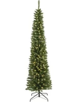 ALBERO NATALE PVC PENCIL PINE 380LED L.CALDA Ø70XH.40CM