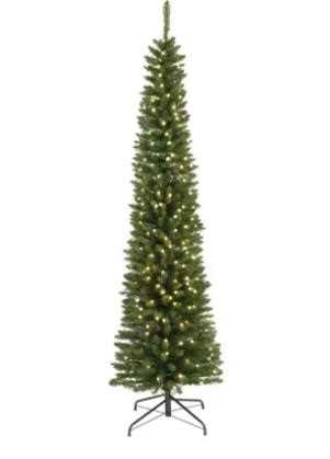ALBERO NATALE PVC PENCIL PINE 380LED L.CALDA Ø70XH.40CM