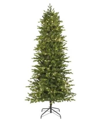 ALBERO NATALE PE/PVC GREENLAND 540LED L.CALDA Ø101xH210CM