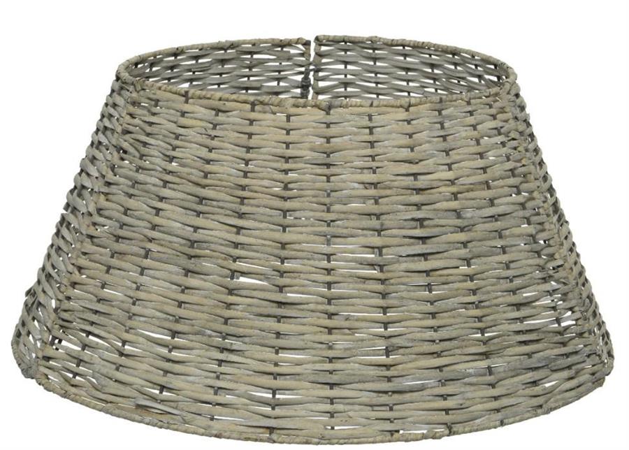 COPRIBASE IN SALICE GRIGIO D.57CM X H.28CM