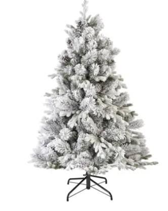 ALBERO NATALE PE/PVC LAUSANNE FIR INNEVATO Ø94XH.150CM