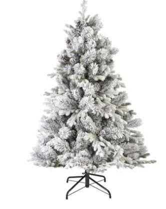 ALBERO NATALE PE/PVC LAUSANNE FIR INNEVATO Ø94XH.150CM