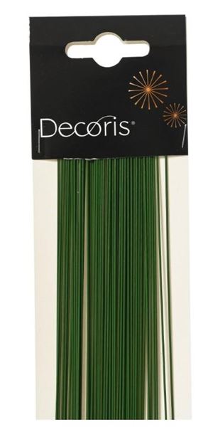 FILO DI FERRO VERDE H 40CM