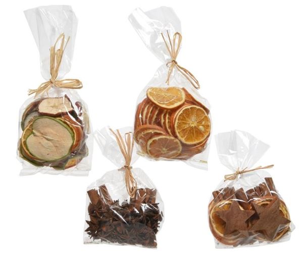 POTPOURRI NATURALE CM.10X5X15H 4 MOD. ASS.