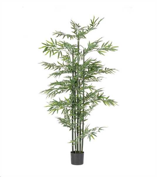 PIANTA BAMBOO C-VASO H190 Ø90x190h PLASTICA/FIL DI FERRO