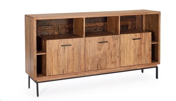 CREDENZA 3A MANGAL IN LEGNO DI ACACIA CM175X40X94H